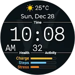 Brut Ledger Watch Face
