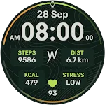 Topo Trail Watch Face