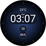Moonlight Digits Watch Face