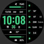 Practical Dark Green ZkinWatch