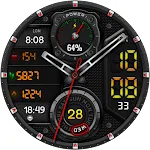 Hybrid OBETRON WS34 Watch face