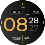 Digital Time Watch Face