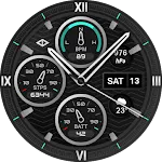 Crimson: Analog Watch Face