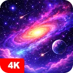 Space wallpapers 4K icon
