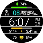 Iris509 Digital Watch Face