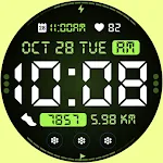 CH054 Digital watch face