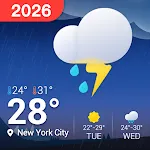 Clima local: widget de alerta icon