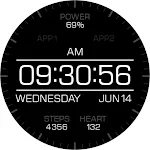 Key066 Digital Watch Face