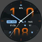 ZKin Watch Orange Cloud