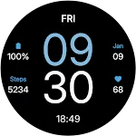 Essential Digital Watch Face