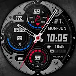 MD206 Analog watch face