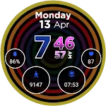 Hypnotic Pride Watch Face 2026