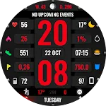 WR 017 Digital Watch Face