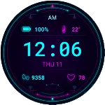 Cyber Space Watch Face