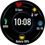 Orbitron Halo Watch Face