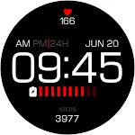 Digital Watch Face Key071