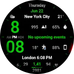 WR 001 Digital Watch Face