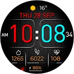 Digital DIGR URX07 Watch face