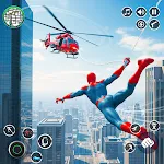 Spider Rope Hero Rescue City icon