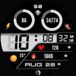Metis Digital Watch Face