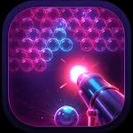 Neon Bubble Clash icon