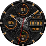 Hybrid HAXOTON WS37 Watch face