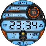 Altas Digital Watch Face