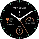 Clear Digits Watch Face
