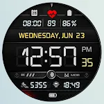 MD111 Digital watch face
