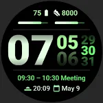 Streamlined Watch Face
