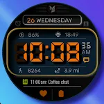 TNT - Digital Watch Face