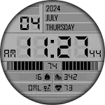 TkuWatch S014 Retro Watch Face