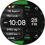 DIGI TURODA URX31 Watch face