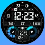 SH027 Watch Face, WearOS watch