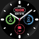 Nighty Hybrid 04 - watch face