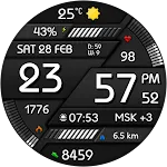 Digital Minimal Watch Face