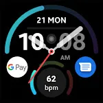 Commutator Watch Face Wear OS