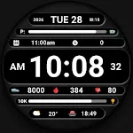 DADAM129: Digital Watch Face