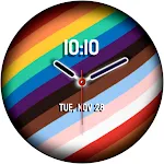 Pride Rainbow Love Watch Face