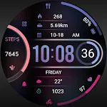 ZKin WatchFace Charm Blue Halo