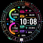 Gradient Line ZKin Watch Face