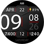 Key045 Digital Watch Face