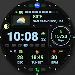 WFP 125 Digital watch face