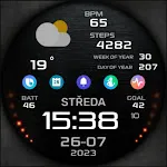 PW81 Big Digital Weather Watch