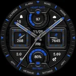 【Analog】Dark Blue Texture