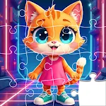 Jigsaw Puzzle: Kitty Magic Art icon