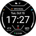Digital Mites Watch face