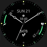 Minimal Black v18 Watch Face