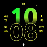 Active Mango Watch Face