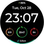 WAXYZ Digital Watch Face